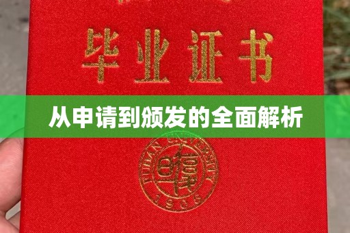 远安从申请到颁发的全面解析