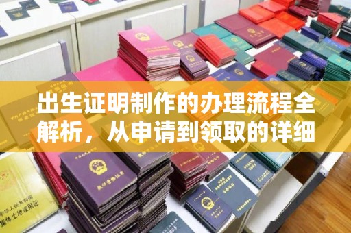 远安出生证明制作的办理流程全解析，从申请到领取的详细指南