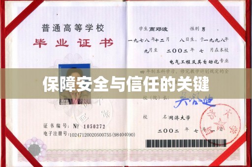 远安保障安全与信任的关键