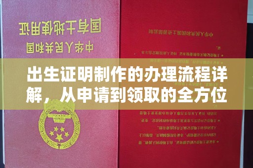远安出生证明制作的办理流程详解，从申请到领取的全方位指南