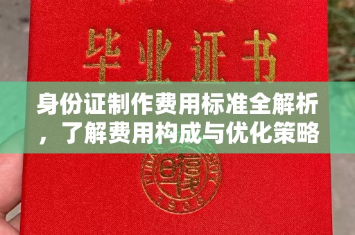 远安身份证制作费用标准全解析，了解费用构成与优化策略